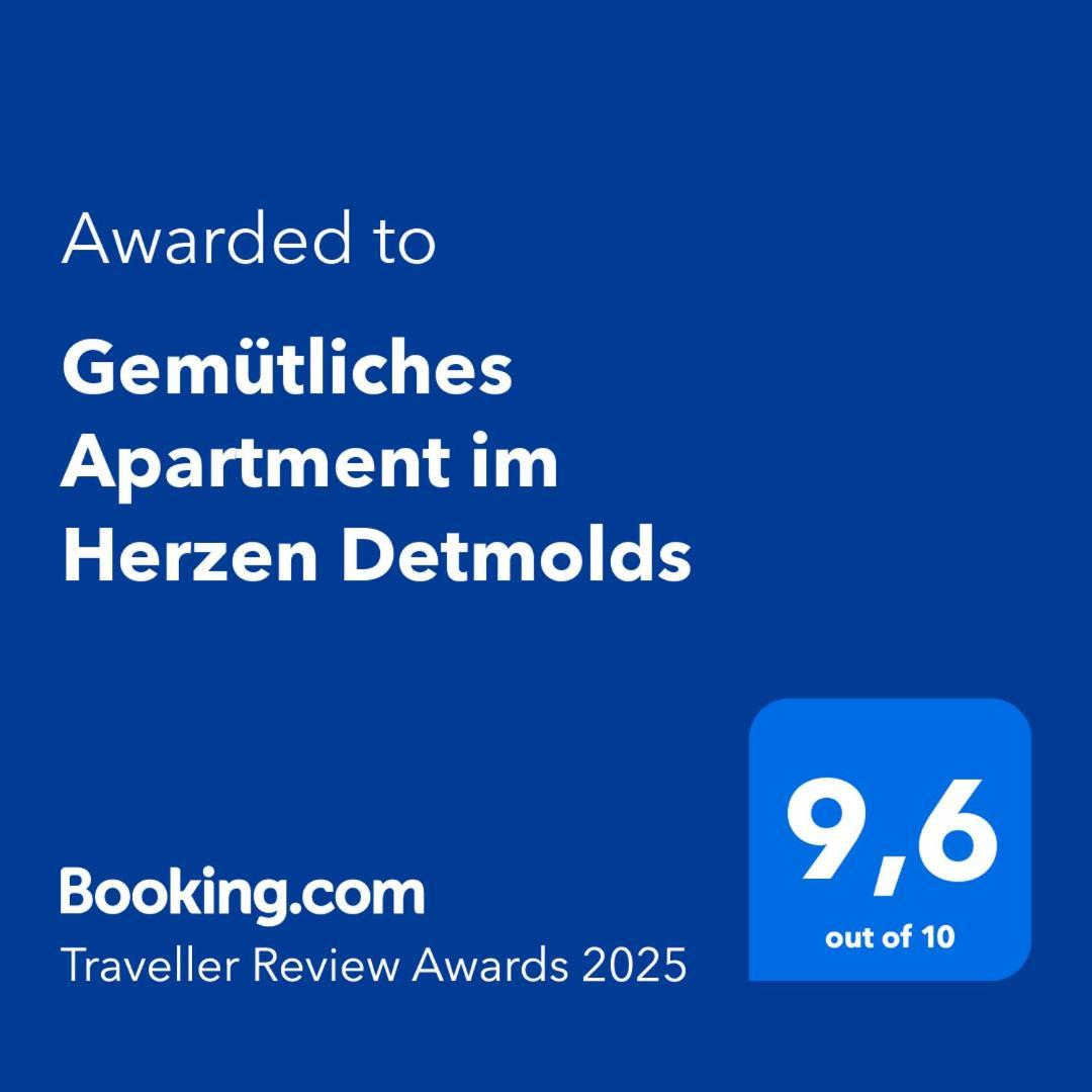 Gemuetliches Apartment Im Herzen Detmolds Buitenkant foto